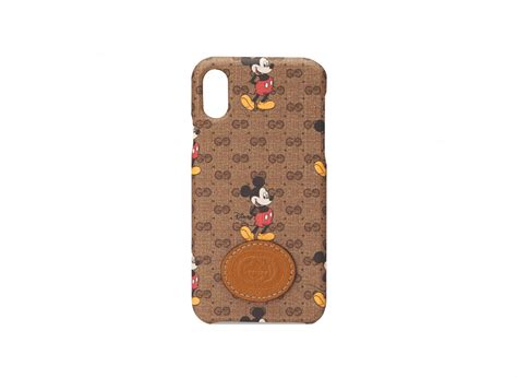 Vintage GG Supreme Mickey Mouse iPhone X/XS Case 